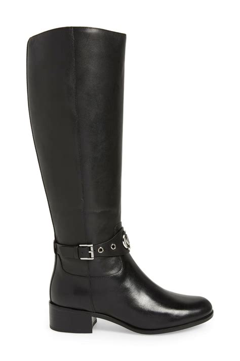 michael kors heather wide calf boot|knee high boots Michael Kors.